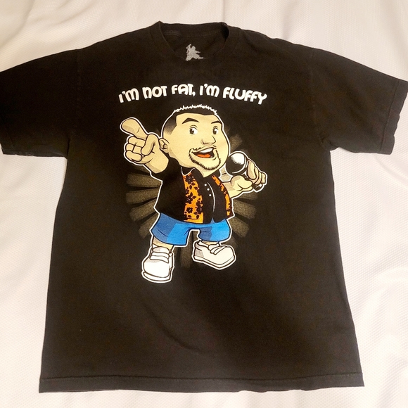 LARGE Gabriel Iglesias Fluffy Tour T Shirt  I'm Not Fat I'm Fluffy - Picture 2 of 4